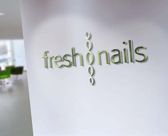 Logo Corporate Design Freshnails Osnabrück
