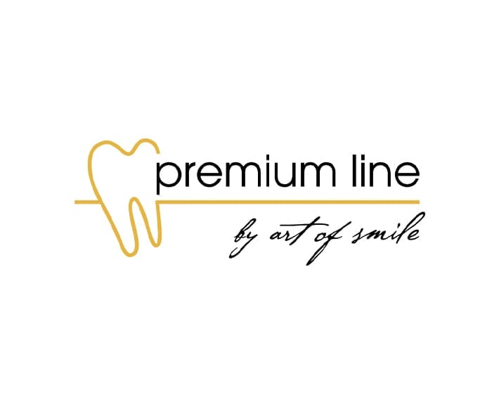 Logo Premium Line art of smile