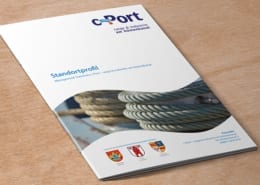 Broschüre Standortprofil Cover c-Port