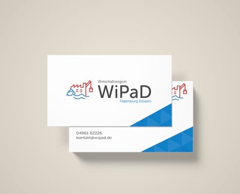 Visitenkarten WiPaD Papenburg Frau Wendt