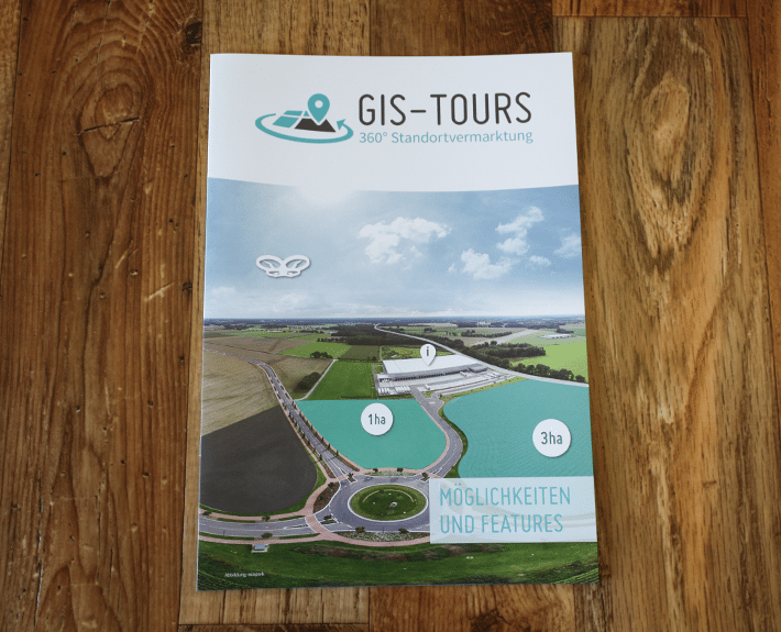 Broschüre Produktbroschüre Osnabrück GIS-Tours