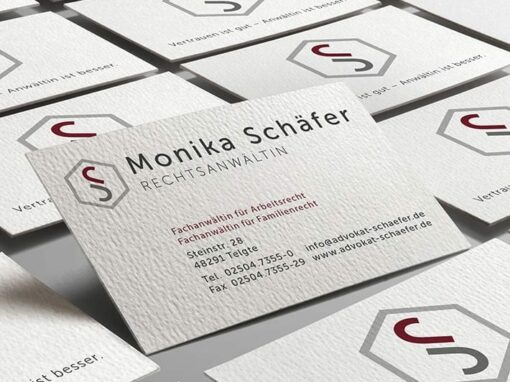 Printmedien „Rechtsanwältin Monika Schäfer“