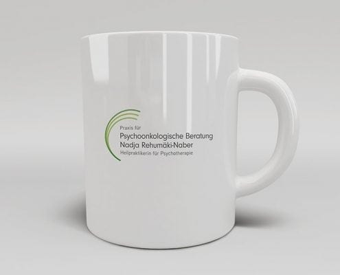 Tasse bedrucken Logo Osnabrück Psychoonkologische Beratung