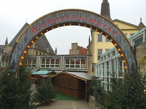 Torbogen für den Osnabrücker Weihnachtsmarkt