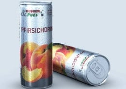 Dose Getränkedosen Heuger & Pues Pfirsichdrink