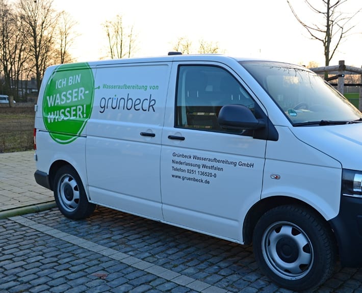 Fahrzeugbeschriftung Grünbeck