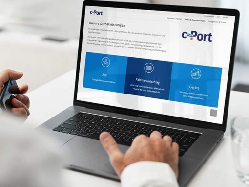 Webseite „c-Port Küstenkanal“