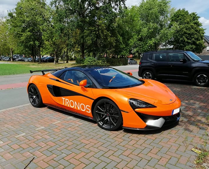 Fahrzeugbeschriftung McLaren TRONOS