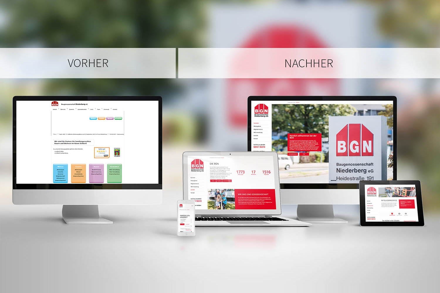 BG Niederberg Webseite
