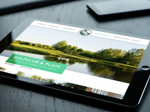 Webseite „Golfclub Osnabrück-Dütetal“