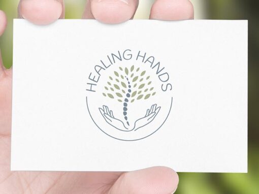 Logo „Healing Hands“