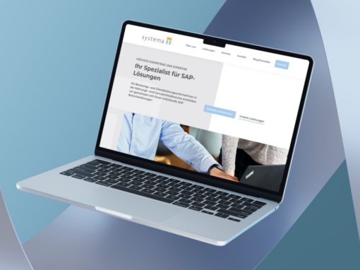 Webseite „Systema Projekte“