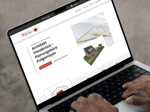 Webseite „Planungsbüro Kulgemeyer“