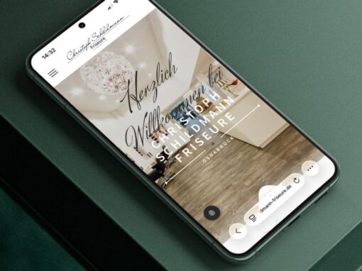 Webseite „Christoph Schildmann Friseure“
