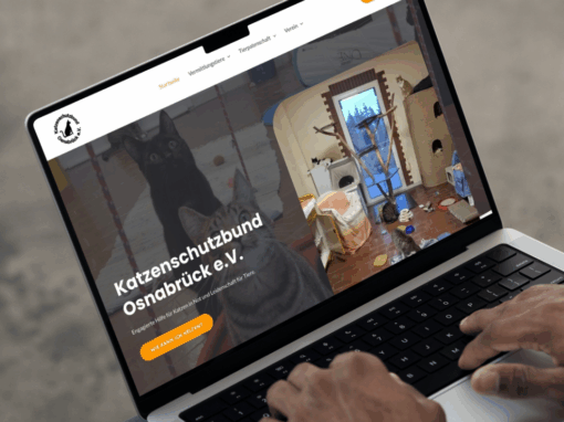 Webseite „Katzenschutzbund“