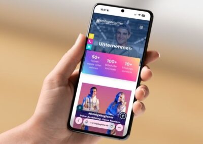 Webseite „Erfolgsbegleiter“