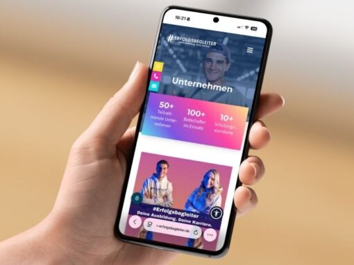 Webseite „Erfolgsbegleiter“