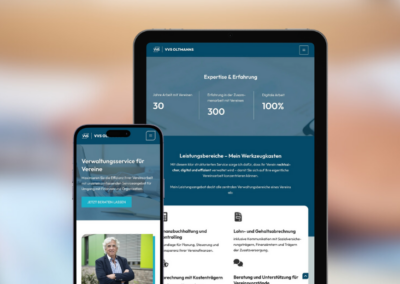 Webseite „VVS Oltmanns“