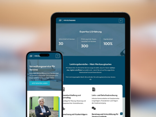 Webseite „VVS Oltmanns“