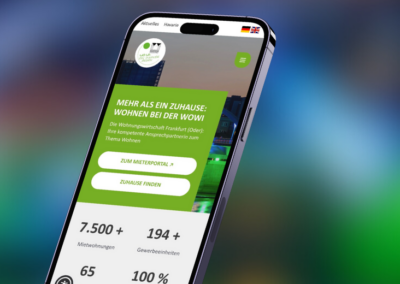 Webseite „WOWI FFO“