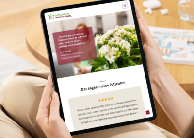 Webseite „Markus Nagel“
