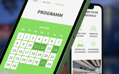 Osnabrückhalle – WordPress Webseite, Schnittstellen & page-in-page
